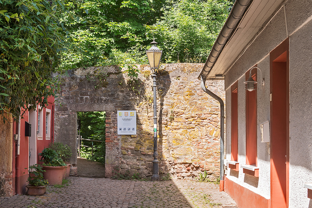 Eingang zum Schloßpark Bad Kreuznach