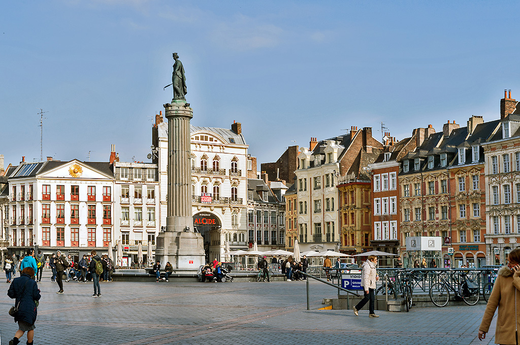 Place du Général de Gaulle in Lille