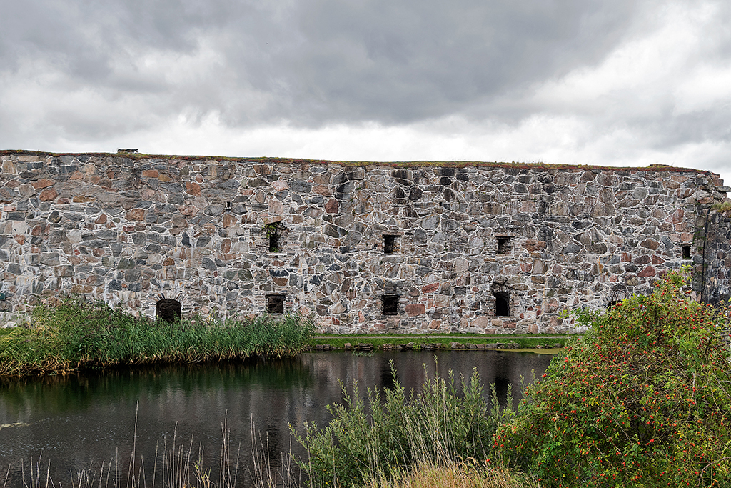 Teich in der Festung Bohus