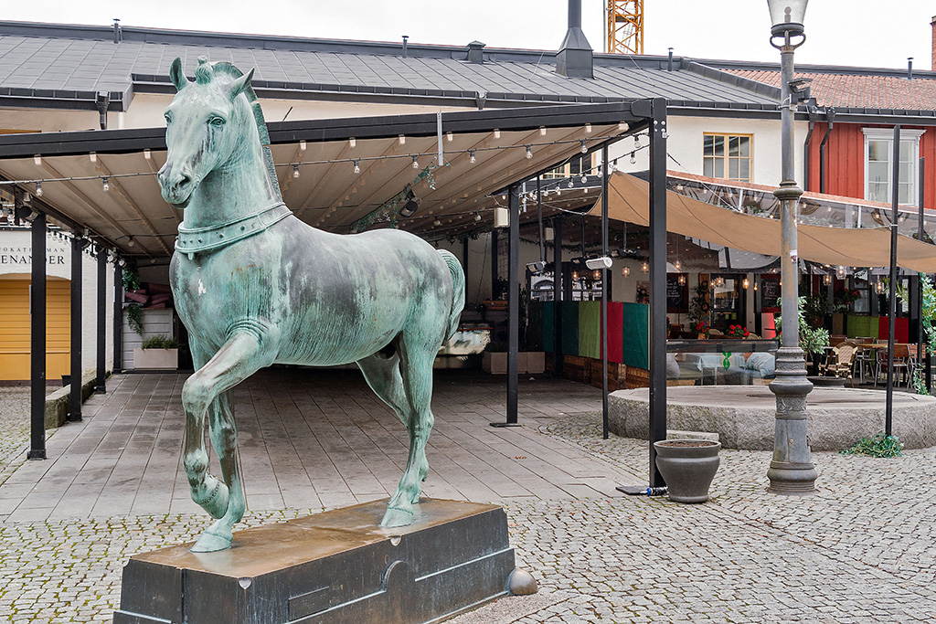 Pferd im Stallbacken Örebro