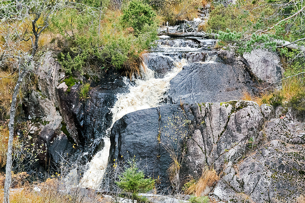 Kleiner Wasserfall Murstensdalen
