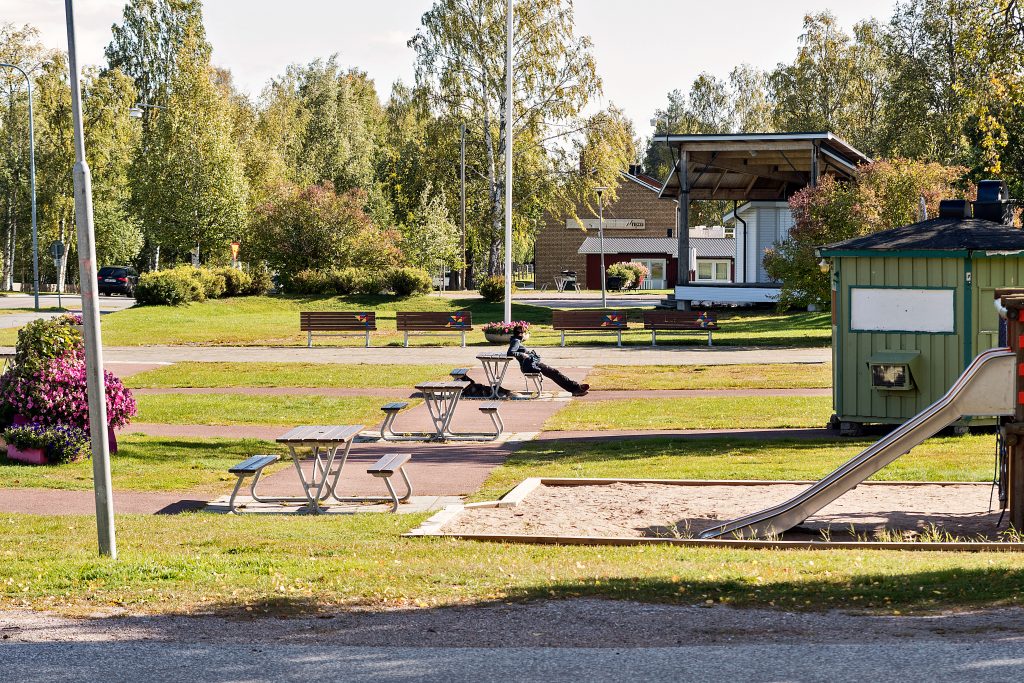 Hauptplatz in Jokkmokk