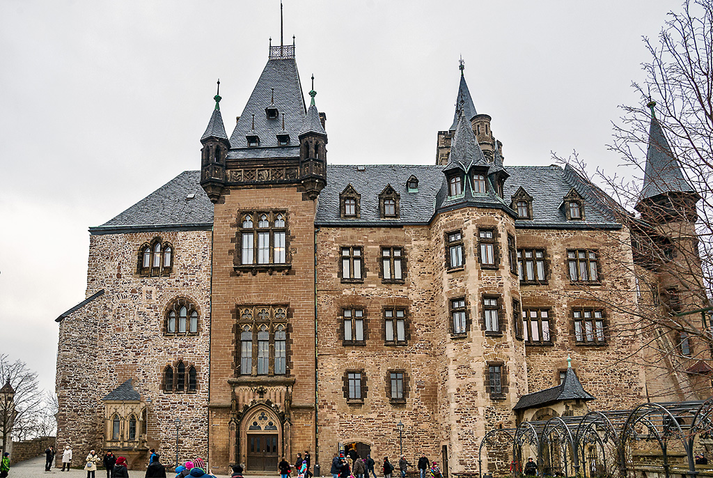 Außenansicht Schloss Wernigerode