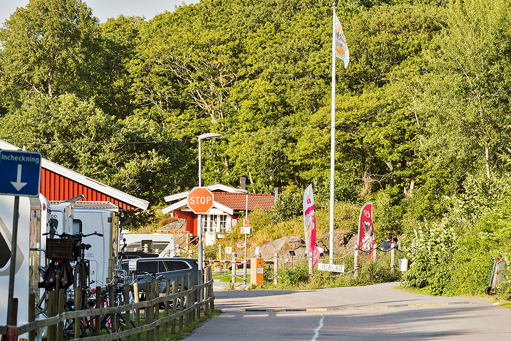 Zufahrt Campingplatz Marstrand