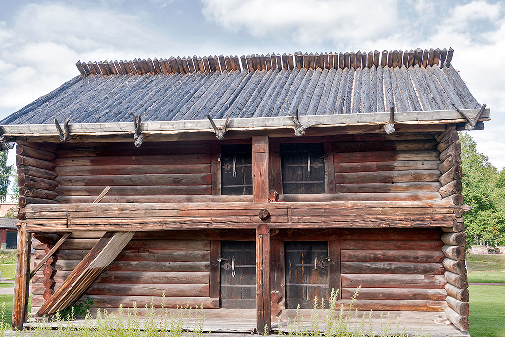 Schon knapp 300 Jahre altes Haus in Älvdalen