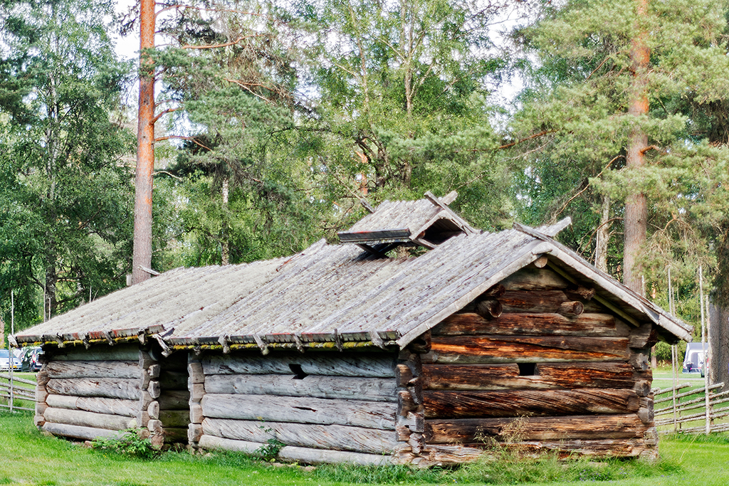 Urige Hütte Älvdalen Camping