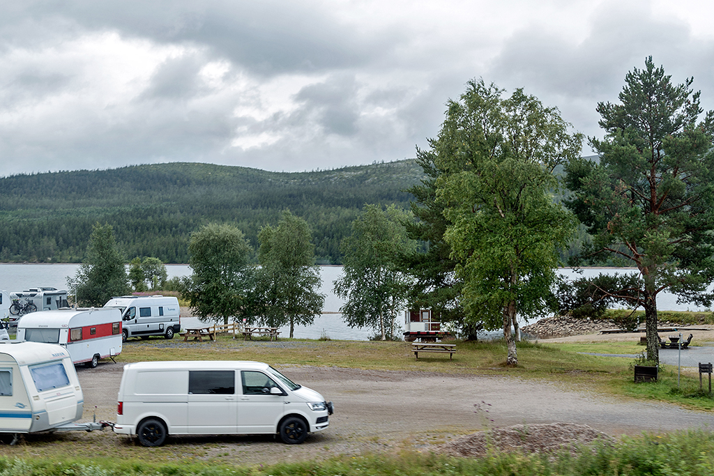 Camping Lofsdalen direkt am Lofssjön