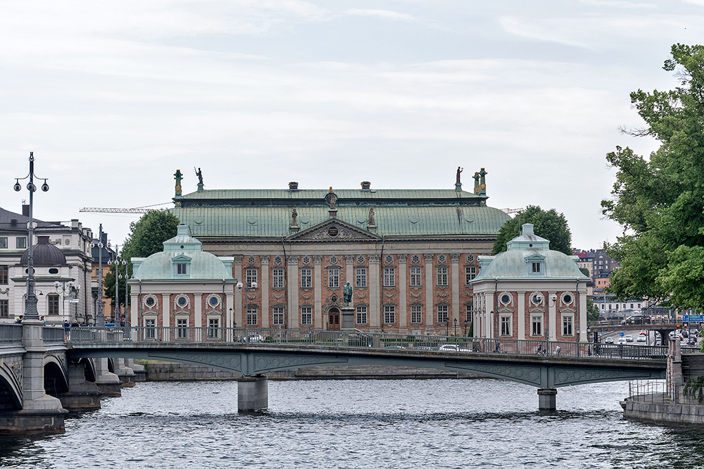 Altes Gebäude in Stockholm