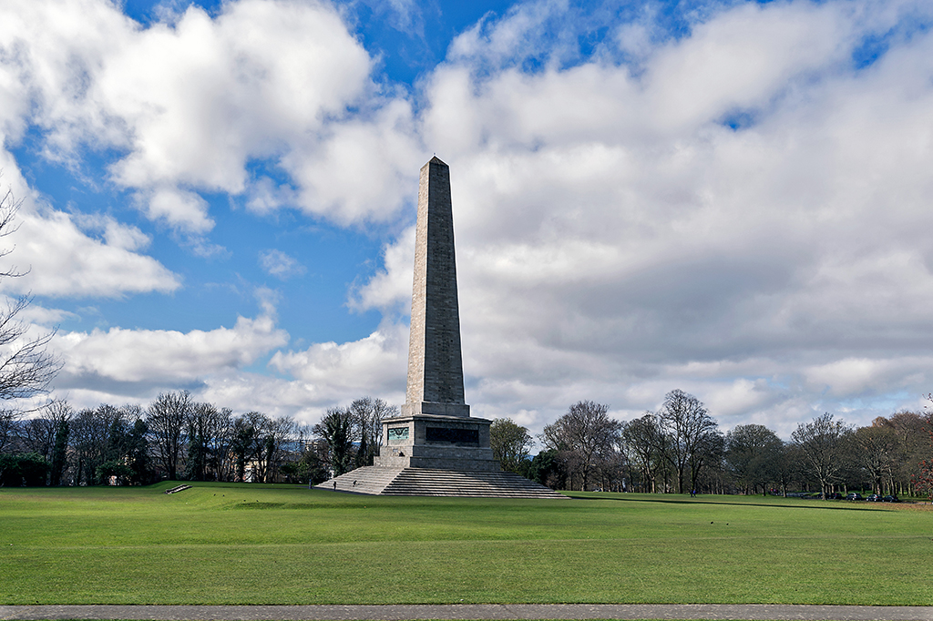 Wellington Monument in Dublin