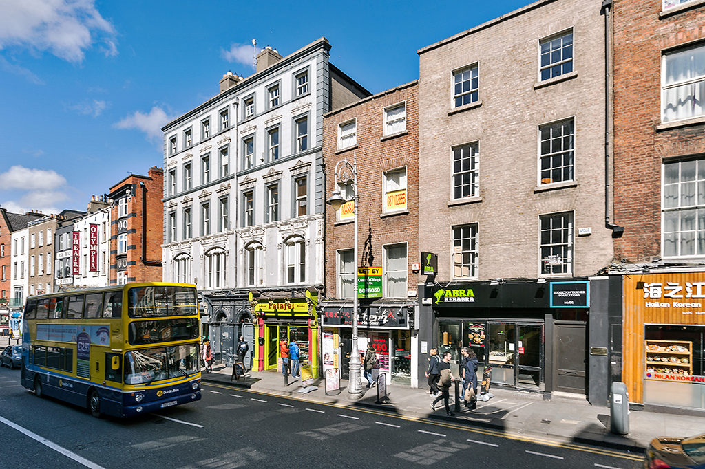 Straße in Dublin