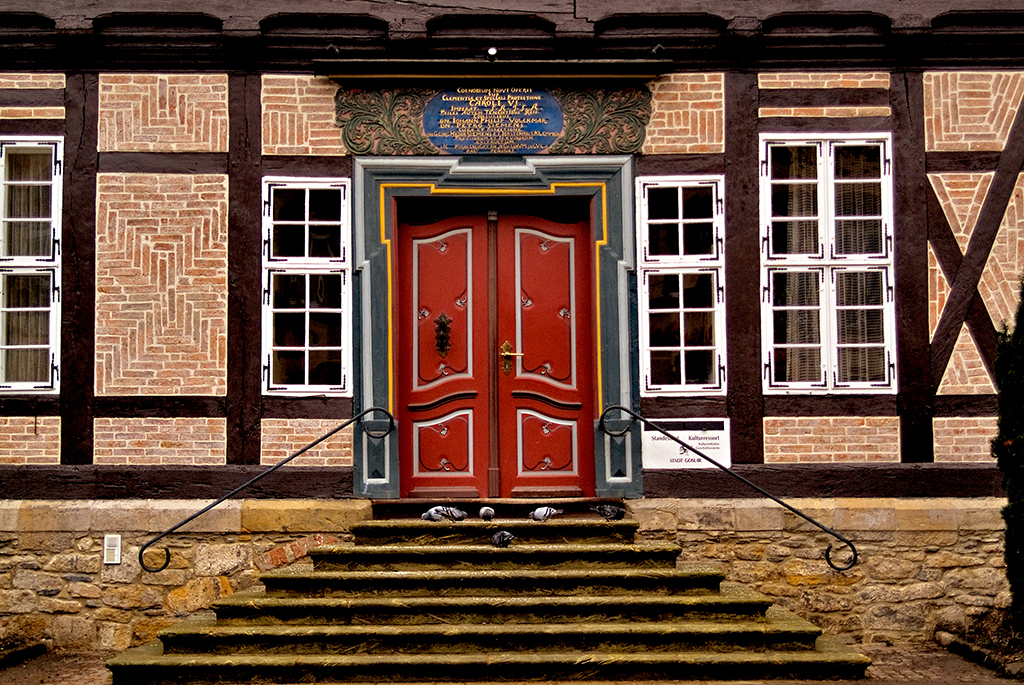 Schöner Hauseingang in Goslar