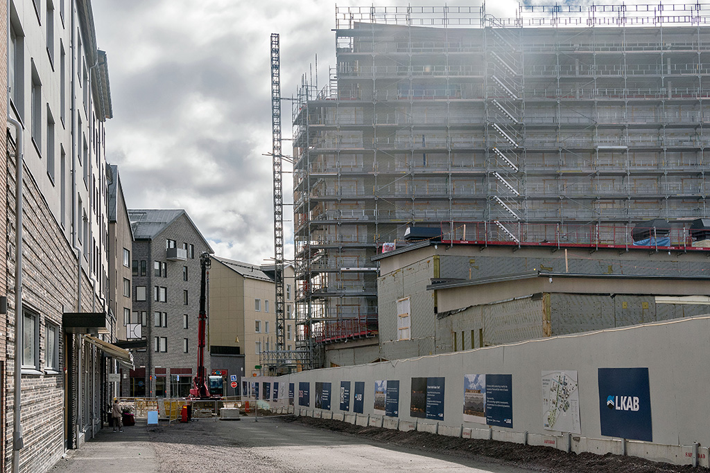 Neubauten Kiruna 2023