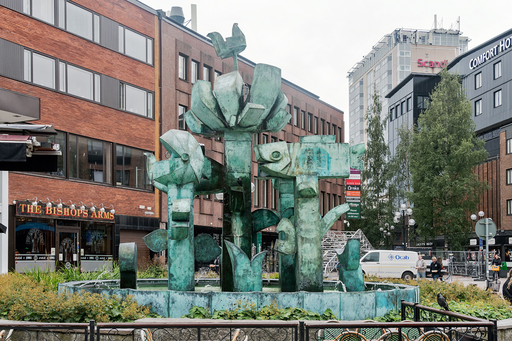 Brunnen Umeå Innenstadt