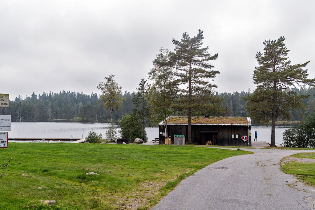 Eingang zum Naturschutzgebiet Ånnaboda