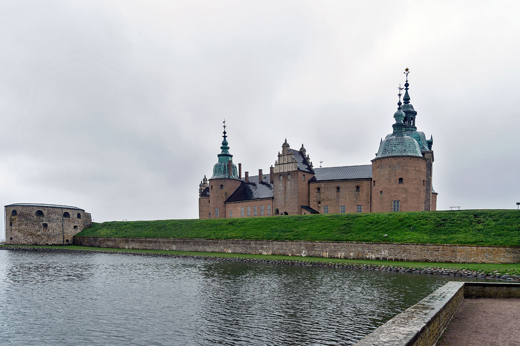 Seitenansicht Schloss Kalmar