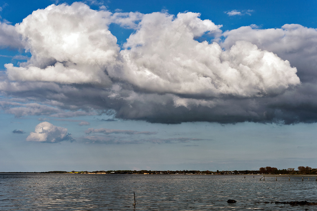 Wolkenformation am Lillebælt
