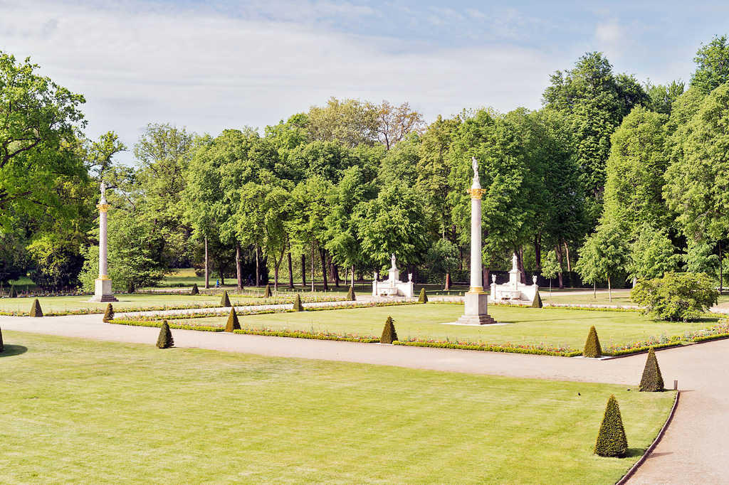 Gepflegter Rasen Schloss Sanssouci