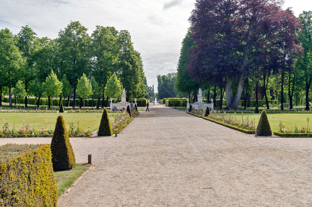 Von neuen Palais zum Schloss Sanssouci