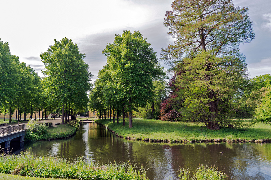 Kanal Schloss Sanssouci