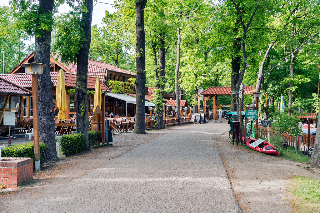 Hauptweg Campingpark Sanssouci