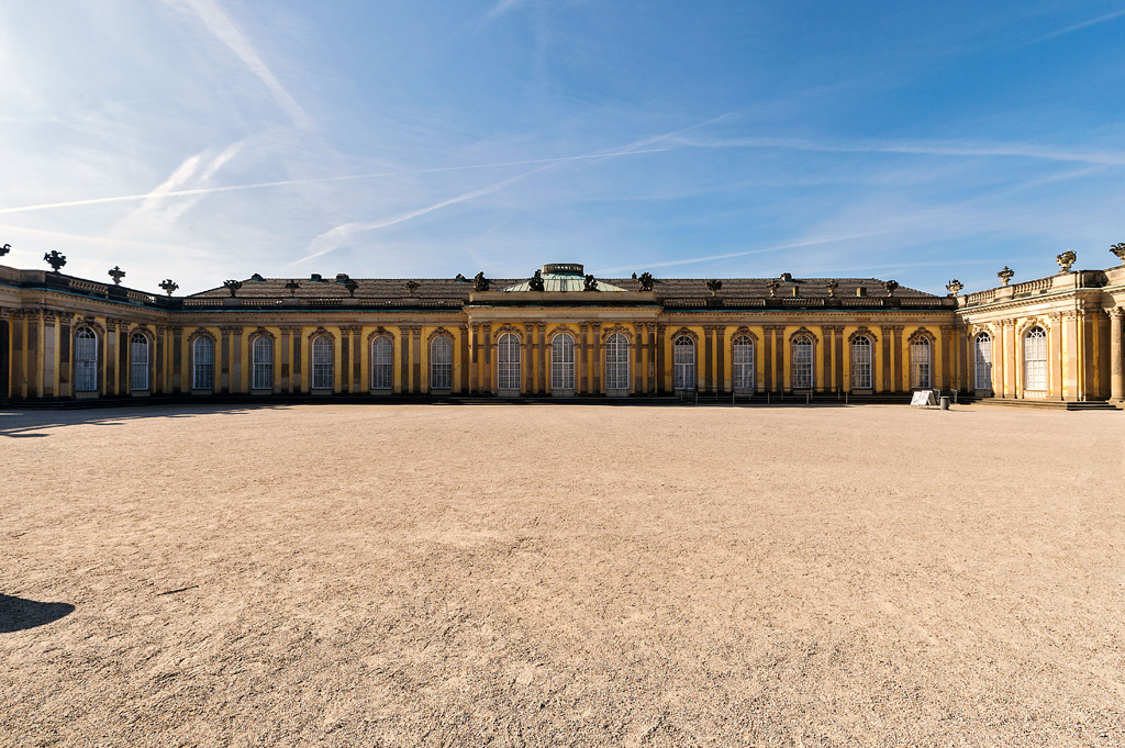 Schloss Sanssouci Besucherseite