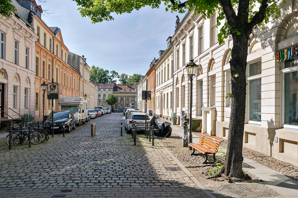 Straße im holländischen Viertel