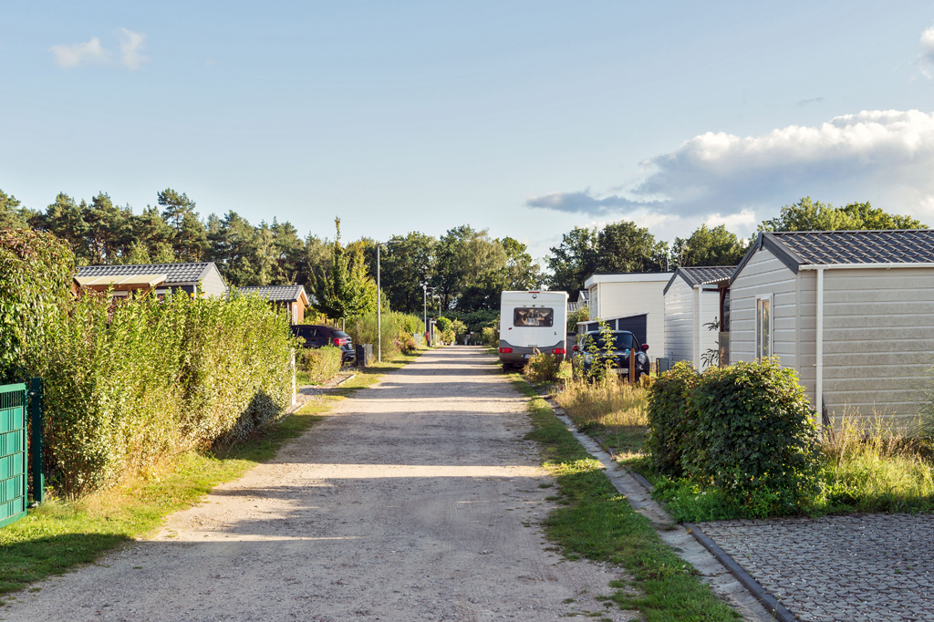 Auf dem Campingplatz Mölln