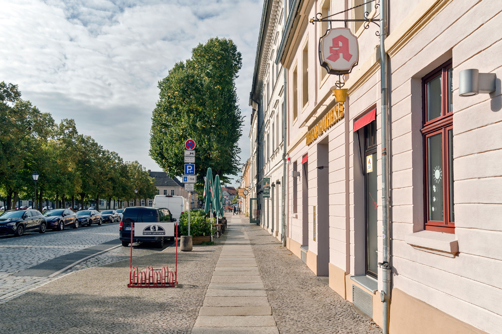 Häuserfront Neuruppin