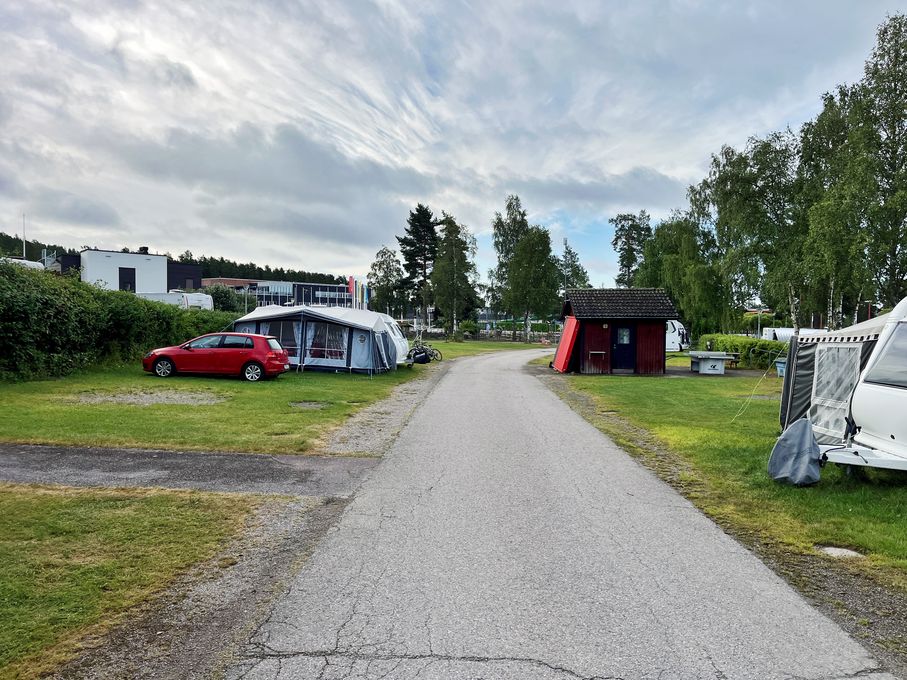 Wege Campingplatz Falun