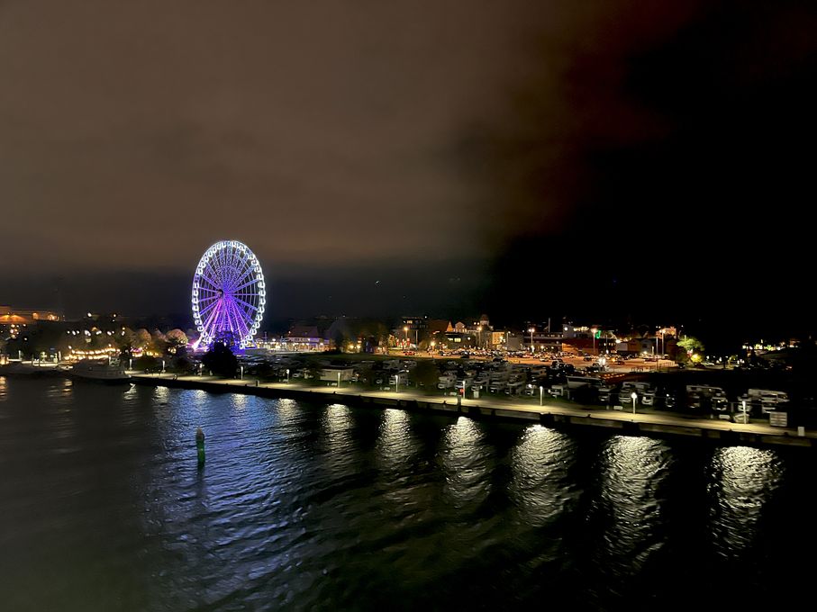 Hafen Rostock Ausfahrt