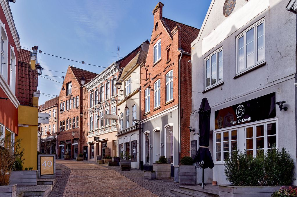 Hausfassaden Aabenraa