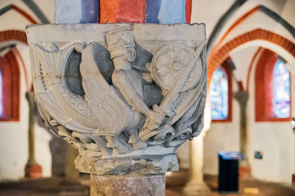 Säulendetail St. Peter und Paul Brandenburg