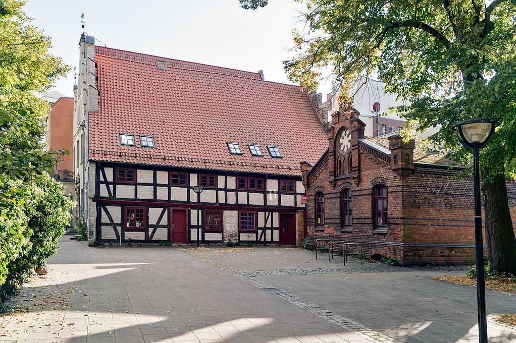 Häuser Marienkirche Rostock