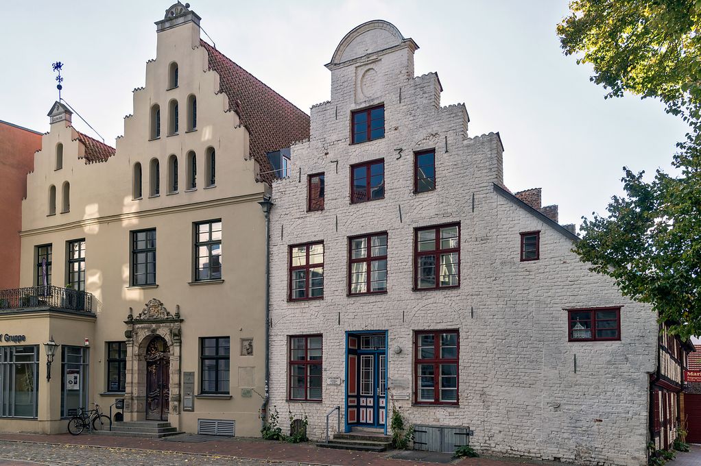 Häuser an der Marienkirche Rostock