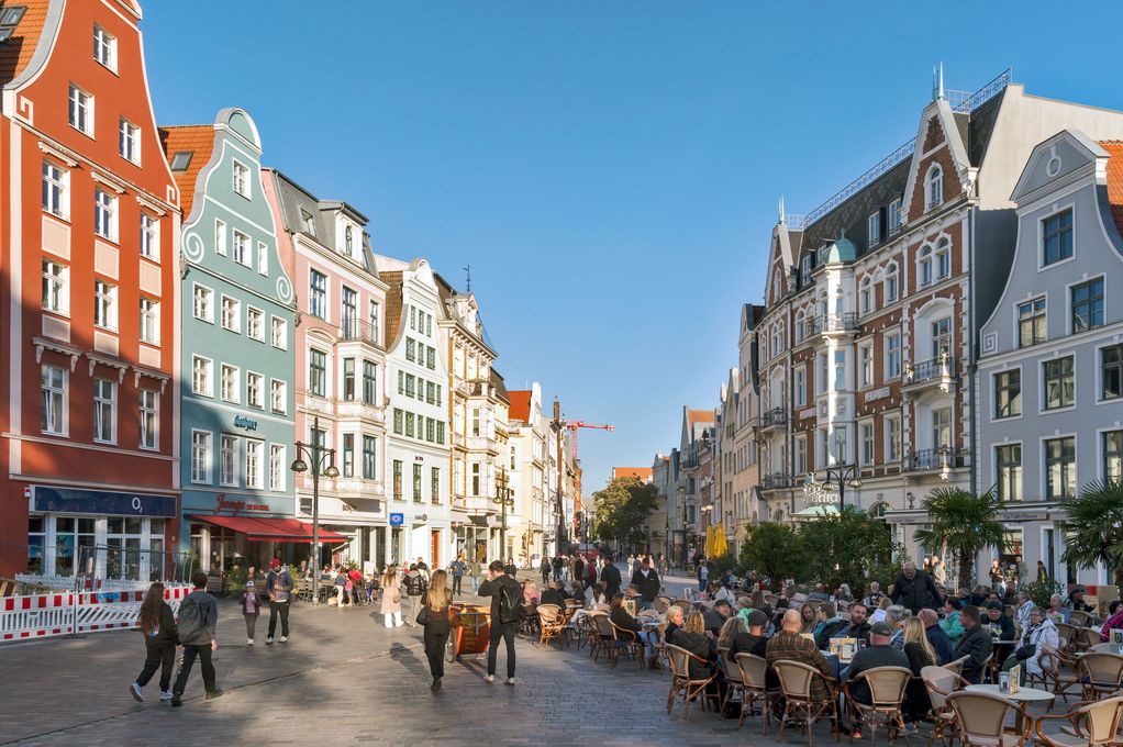 Platz in der Altstadt Rostock