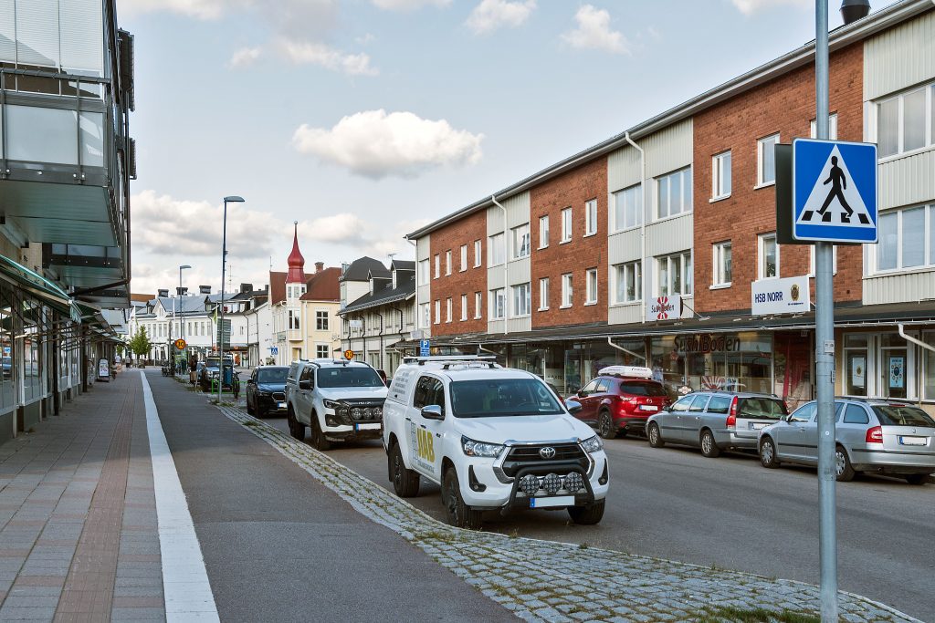 Auf dem Weg in die City von Boden