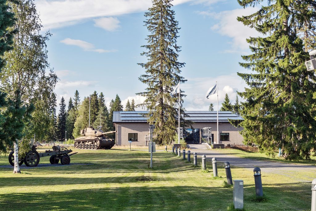 Außengelände Verteidigungsmuseum Boden