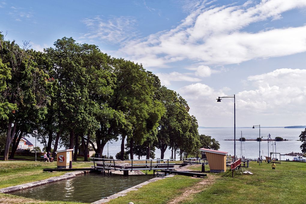 Schleusenkammer Berg Slussar