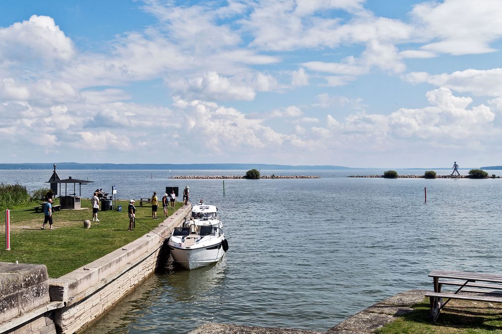 Vor der ersten Schleusenkammer