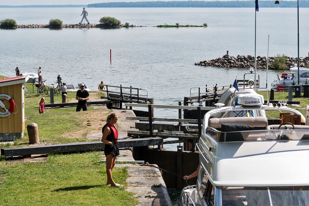 In der zweiten Schleusenkammer