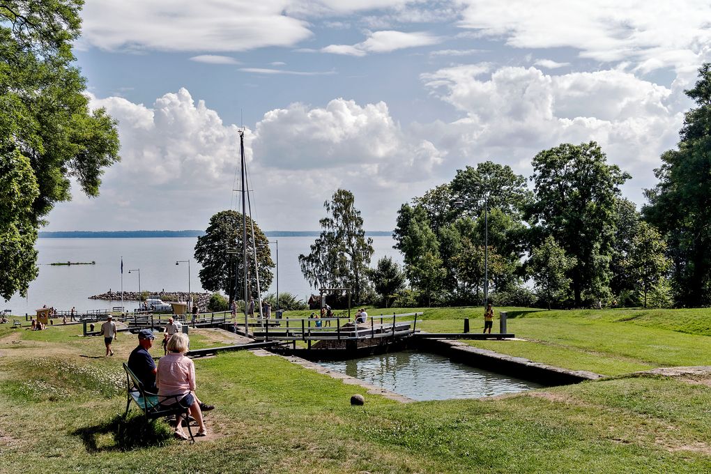 Trubel an der Schleusentreppe