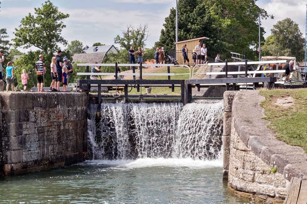 Oberer Teil der Schleusentreppe Berg Slussar