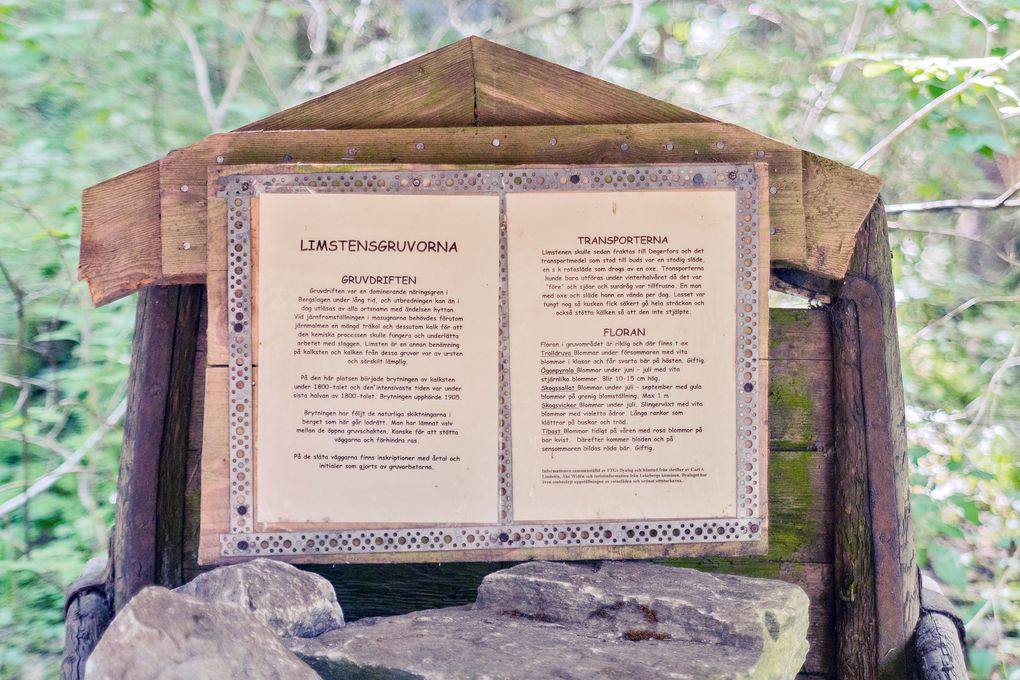 Infotafel Limstensgruvorna