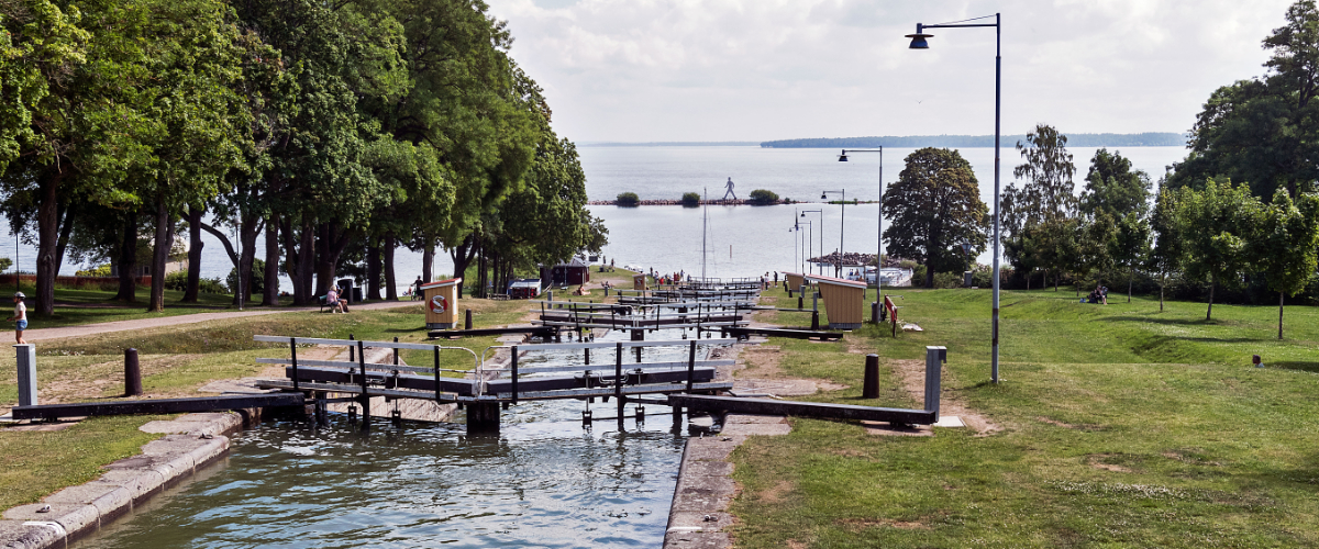 Berg Slussar – Die Schleusentreppe