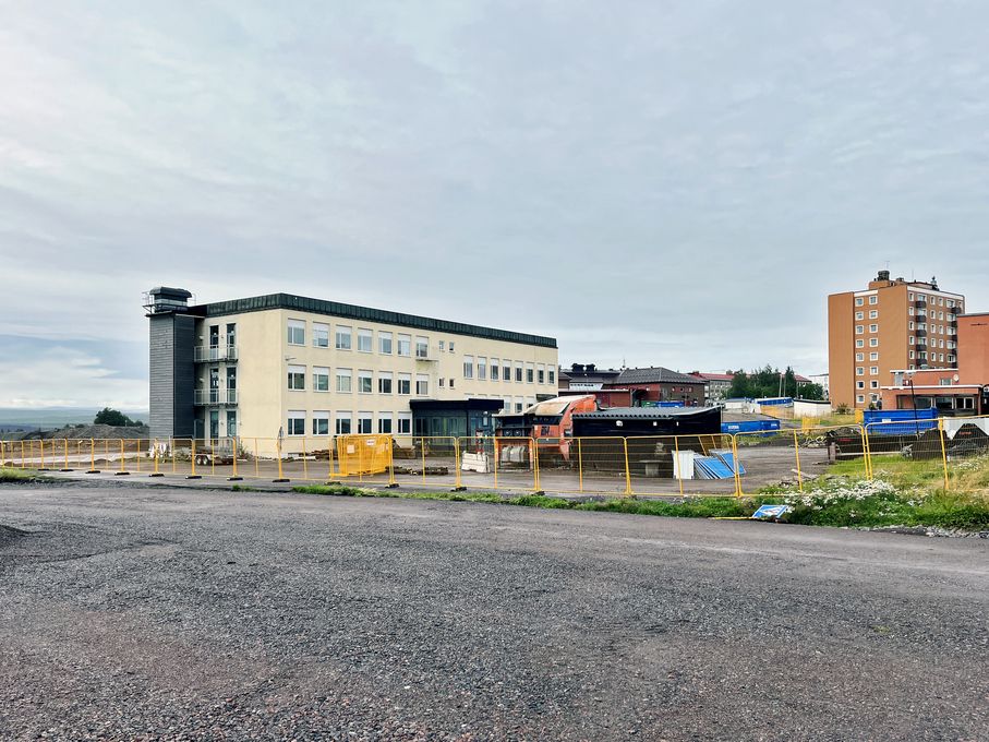 Hier steht noch was im alten Kiruna