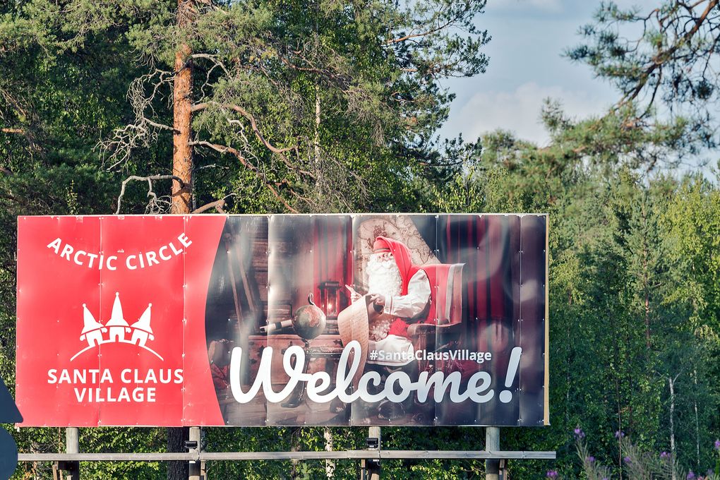 Hier wohnt der Weihnachgtsmann in Finnland