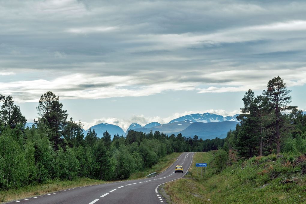 Da fährt jemand nach Nikkaluokta