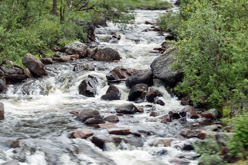 Kleiner Wildbach Kebnekaise