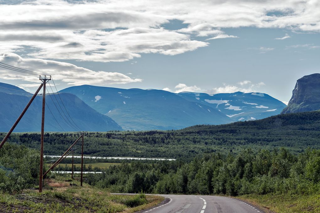 Da hinten gehts zum Kebnekaise