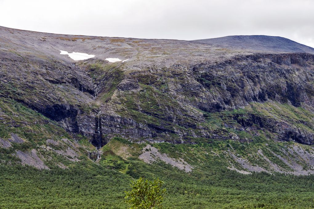 Felswand im Norrland